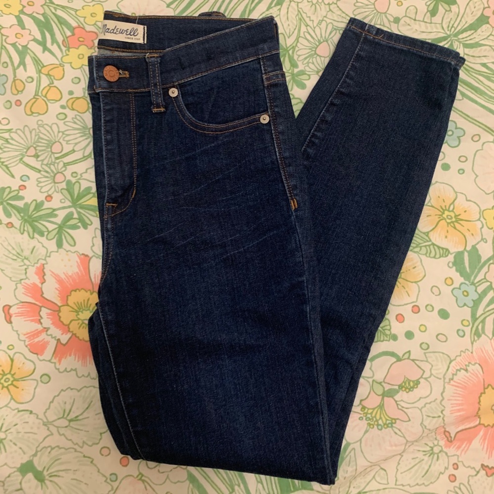 Madewell High Riser Skinny Jeans